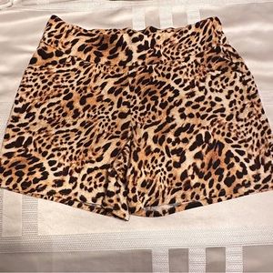 I.N.C Cheetah Shorts Size 12